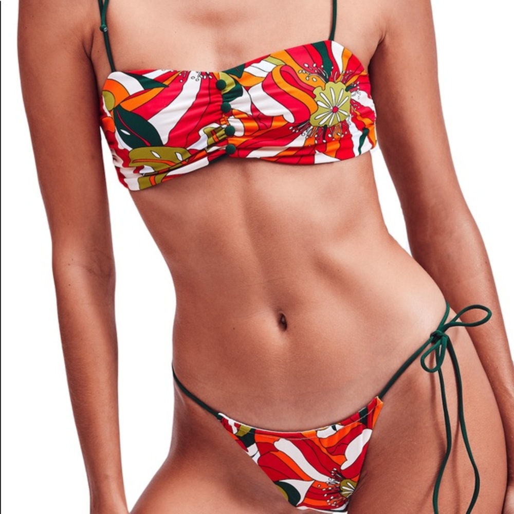 Devon Windsor Multicolor Floral Bikini